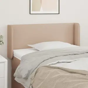 vidaXL Tête de lit avec oreilles Cappuccino 103x16x78/88 cm Similicuir pas cher