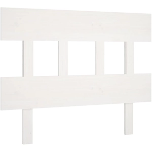 Comparateur de prix : vidaXL Tête de lit Blanc 103,5x3x81 cm Bois massif de pin