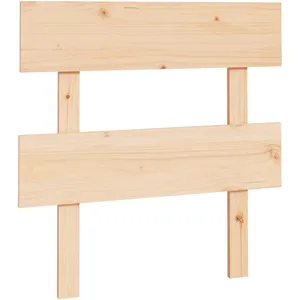 vidaXL Tête de lit 103,5x3x81 cm Bois massif de pin pas cher