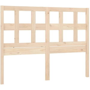 vidaXL Tête de lit 205,5x4x100 cm Bois massif de pin pas cher