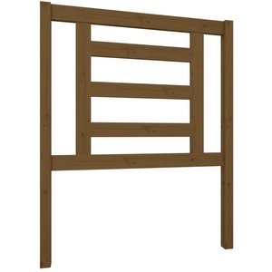 Comparateur de prix : vidaXL Tête de lit Marron miel 81x4x100 cm Bois massif de pin