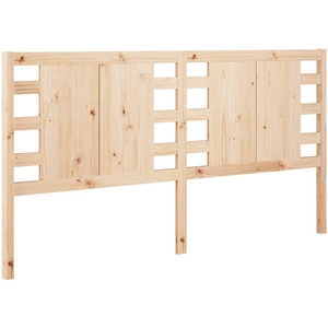 vidaXL Tête de lit 126x4x100 cm Bois massif de pin pas cher