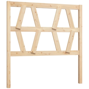 vidaXL Tête de lit 126x4x100 cm Bois massif de pin pas cher