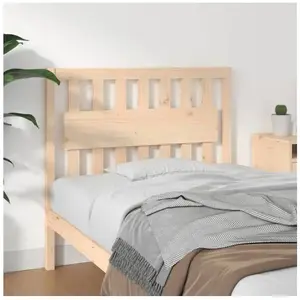 vidaXL Tête de lit 105,5x4x100 cm Bois massif de pin pas cher