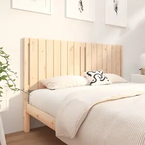 vidaXL Tête de lit 165,5x4x100 cm Bois massif de pin pas cher