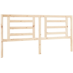 vidaXL Tête de lit 206x4x100 cm Bois massif de pin pas cher