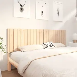 Comparateur de prix : vidaXL Tête de lit 205,5x4x100 cm Bois massif de pin