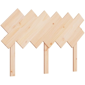 vidaXL Tête de lit 132x3x81 cm Bois massif de pin pas cher