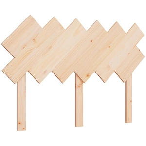 vidaXL Tête de lit 122,5x3x80,5 cm Bois massif de pin pas cher