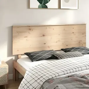 vidaXL Tête de lit 184x6x82,5 cm Bois massif de pin pas cher