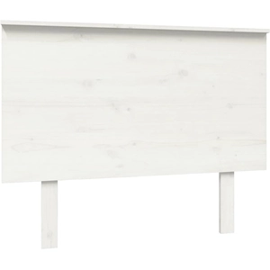 vidaXL Tête de lit Blanc 104x6x82,5 cm Bois massif de pin pas cher