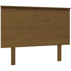 vidaXL Tête de lit Marron miel 104x6x82,5 cm Bois massif de pin