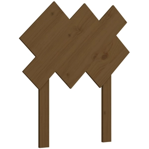 Comparateur de prix : vidaXL Tête de lit Marron miel 72,5x3x81 cm Bois massif de pin