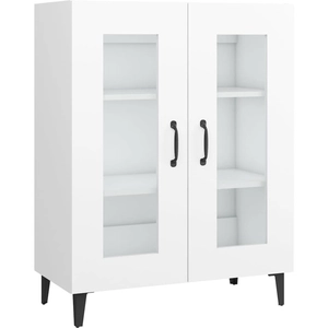 Comparateur de prix : vidaXL Buffet blanc 69,5x34x90 cm bois d'ingénierie