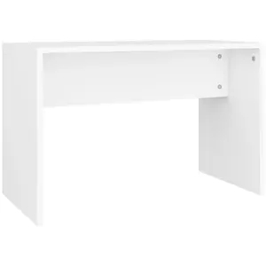vidaXL Tabouret de toilette Blanc 70x35x45 cm Bois d'ingénierie pas cher