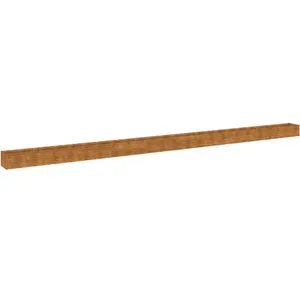 vidaXL Lit surélevé de jardin 960x50x36 cm acier corten pas cher