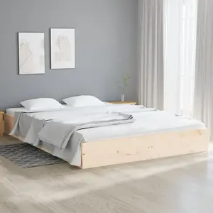 Comparateur de prix : vidaXL Cadre de lit Bois massif 200x200 cm