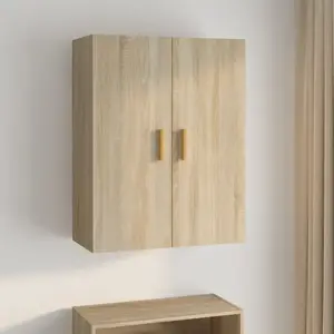 Comparateur de prix : vidaXL Armoire murale suspendue Chêne sonoma 69,5x34x90 cm