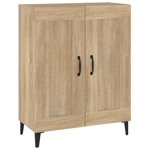 vidaXL Buffet Chêne sonoma 69,5x34x90 cm Bois d'ingénierie pas cher