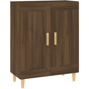 vidaXL Buffet Chêne marron 69,5x34x90 cm Bois d'ingénierie pas cher
