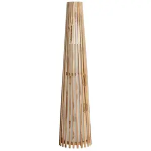 Raw Materials Pharos vloerlamp - 28X28X120CM - Teakhout pas cher
