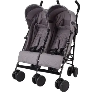 X Adventure Poussette Double Canne Gris