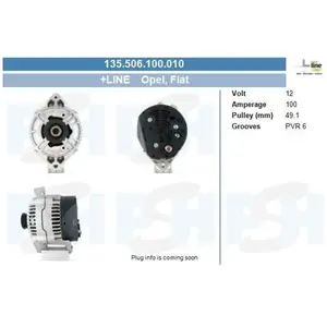Dynamo Opel 100A 135506100010 PlusLine pas cher