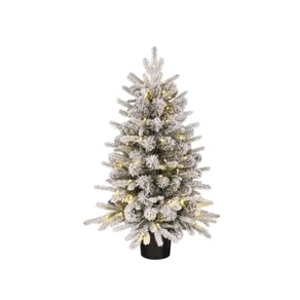 Black Box Trees Grimshaw Kunstkerstboom in Pot met LED Verlichting en ... pas cher