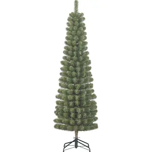 Black Box Trees Charlton Smalle Kunstkerstboom - H215 x Ø56 cm - Groen pas cher