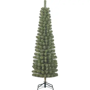 Black Box Trees Charlton Smalle Kunstkerstboom - H185 x Ø53 cm - Groen