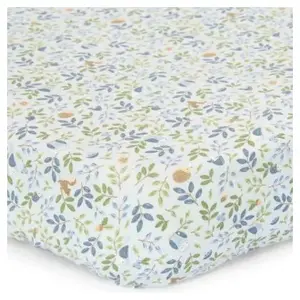 Little Dutch Forest Friends Forest Adventure - Hoeslaken - Ledikant 60 x 120 cm - Blauw pas cher