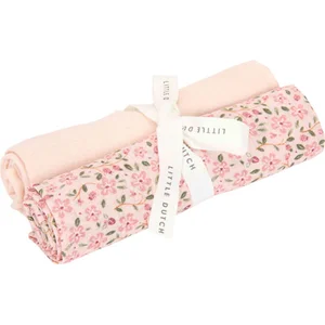 Set de 2 langes en gaze de coton Fairy Floral-Blossom (70 x 70 cm) pas cher
