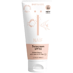 Naïf - Minerale Zonnebrand crème - Baby's & Kinderen - SPF50 - 100ml pas cher