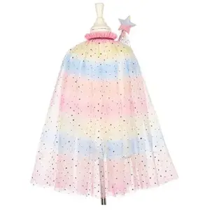Comparateur de prix : Souza For Kids Ensemble cape sirène + diadème + baguette licorne (5-7 ans)