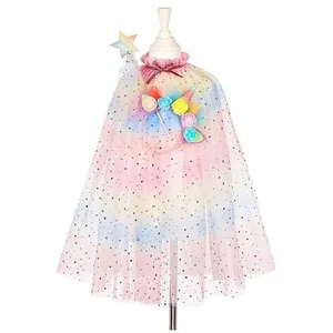 Comparateur de prix : Souza For Kids Ensemble cape sirène + diadème + baguette licorne (3-4 ans)