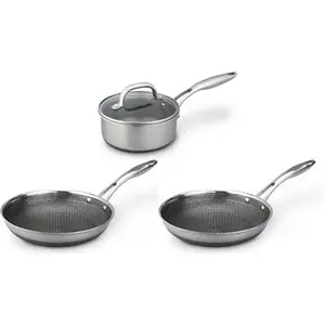 Westinghouse - Black Signature - Pannenset - Koekenpan 20 + 24cm - Steelpan 20cm - Inductie
