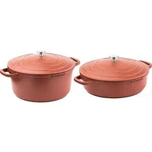 Westinghouse Pannenset - Performance Series Braadpan 28cm + Hapjespan 28cm - Rood - Geschikt voor alle warmtebronnen inclusief inductie