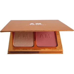 Anouk Matton Cosmetics-Citrine Glow Blush & Highlighter Bronze Gold pas cher
