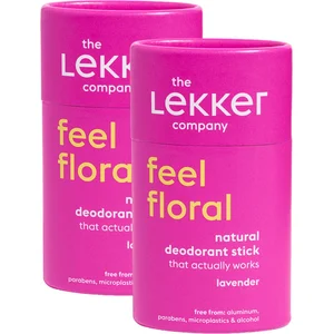 The Lekker Company deodorant stick lavendel duoverpakking pas cher