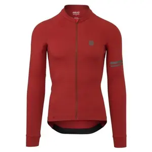 AGU Solid Fietsshirt Lange Mouwen Performance Heren - Bruin - XXLVendu parbol