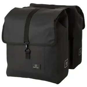 Fastrider Jaxx Dubbele Fietstas Trend Waterdicht - Zwart - 28L per tas pas cher