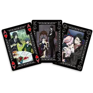 SAKAMI - Black Butler - 52 Spielkarten - Poker, Kartenspiel, Deck, Playing Cards - original & lizensiert pas cher