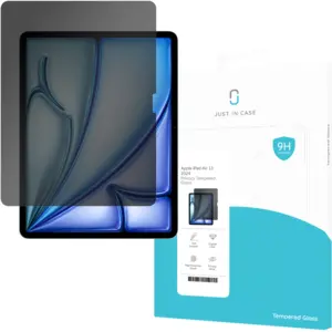 Just in Case Privacy Apple iPad Air 13 Pouces (2024) Protège-écran Verre pas cher
