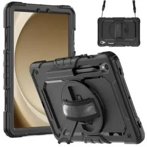 Just In Case Housse Samsung Galaxy Tab S9/s9 Fe Shockproof Rotating 360 pas cher