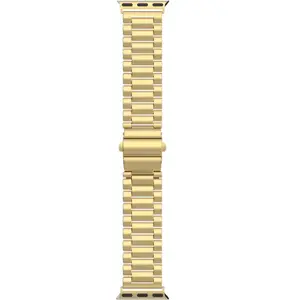 Just in Case Bracelet en Inox Or pour Apple Watch 40/41/42 mm pas cher