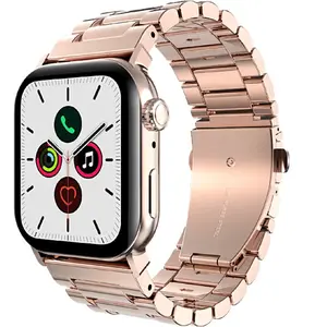 Just in Case Bracelet en Inox Or Rose pour Apple Watch 40/41/42 mm pas cher