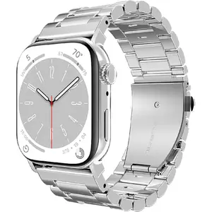 Just in Case Bracelet en Inox Argent pour Apple Watch 40/41/42 mm