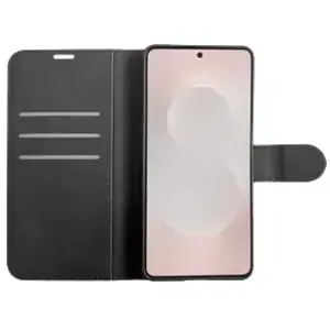 Just in Case Wallet Samsung Galaxy S25 Edge Book Case Noir pas cher