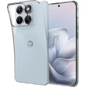 Just in Case hoesje geschikt voor Motorola Edge 70 Fusion Hoesje Siliconen - Flexibele Case - Transparant