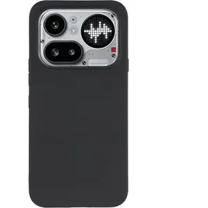 Just in Case hoesje geschikt voor Nothing Phone (4a) Pro Hoesje Siliconen - Flexibele Case - Zwart pas cher